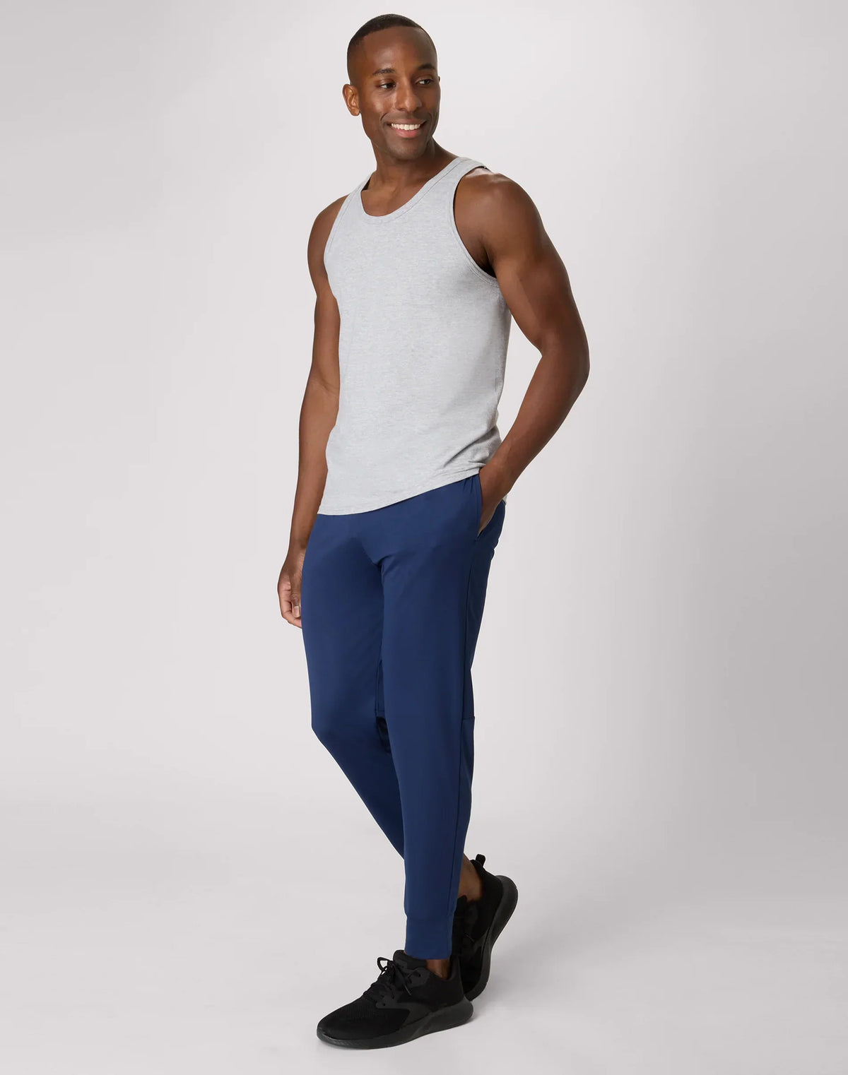 Hanes Cool DRI Men’s Joggers, 3-Pack, Moisture Wicking, 29"