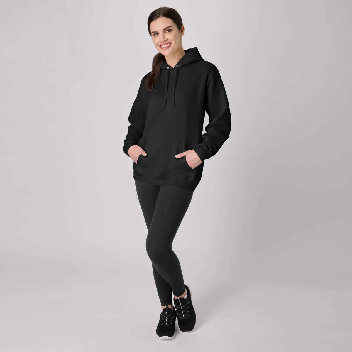 Hanes EcoSmart Unisex Fleece Hoodie (Big & Tall Sizes Available)
