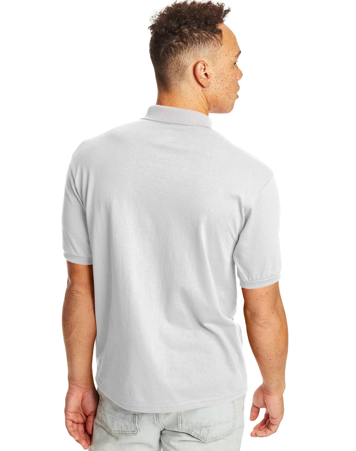 Hanes EcoSmart Men's Pocket Polo Shirt, 2-Pack