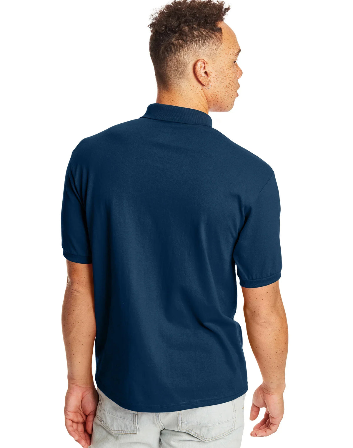 Hanes EcoSmart Men's Pocket Polo Shirt, 2-Pack