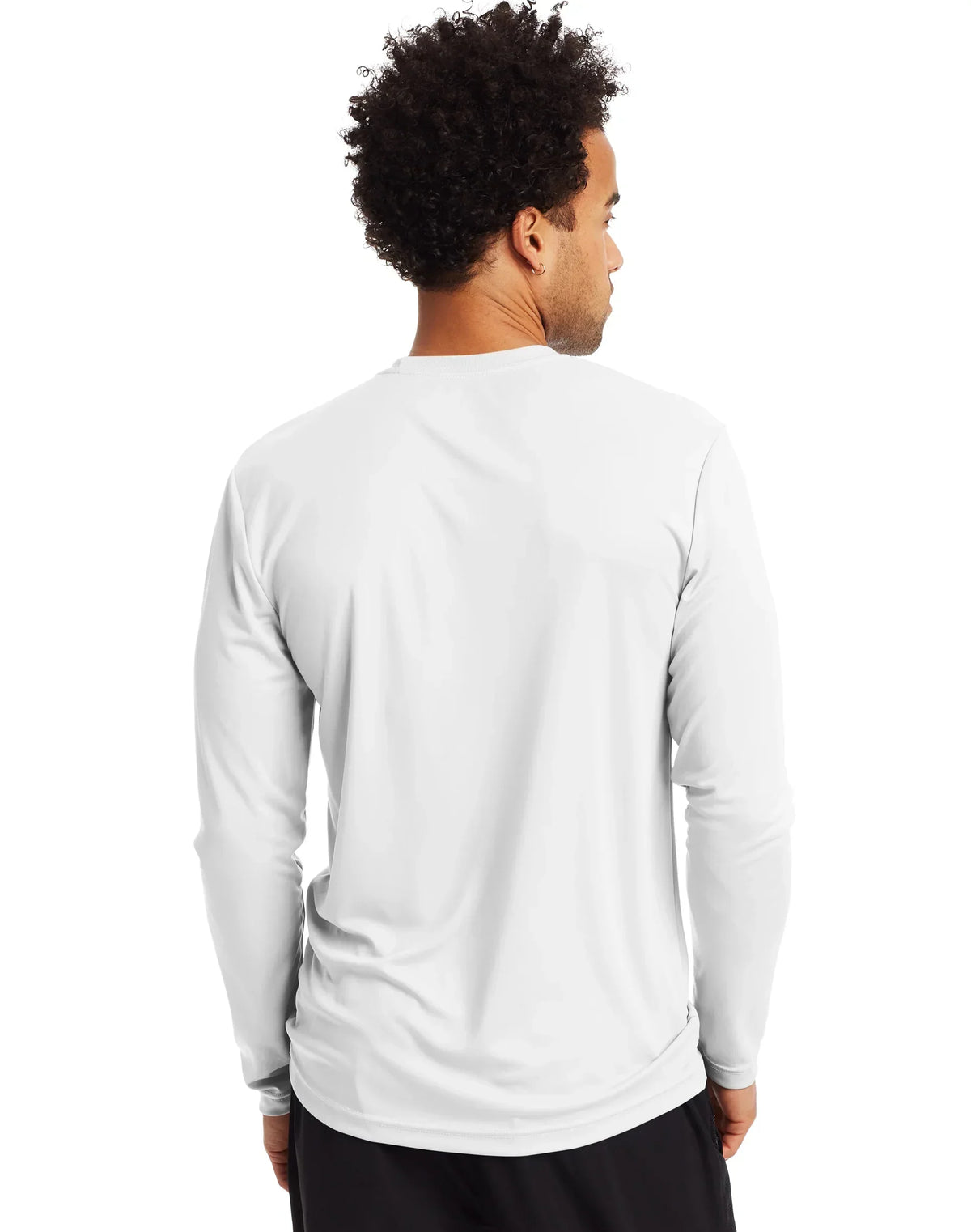 Hanes Sport Cool DRI Men's Performance Long Sleeve T-Shirt, Value 4-Pack