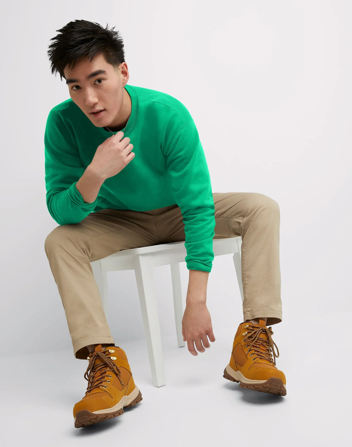 Hanes EcoSmart Unisex Fleece Sweatshirt (Big &amp; Tall Sizes Available)