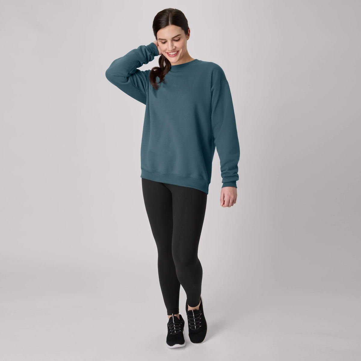 Hanes EcoSmart Unisex Fleece Sweatshirt (Big &amp; Tall Sizes Available)