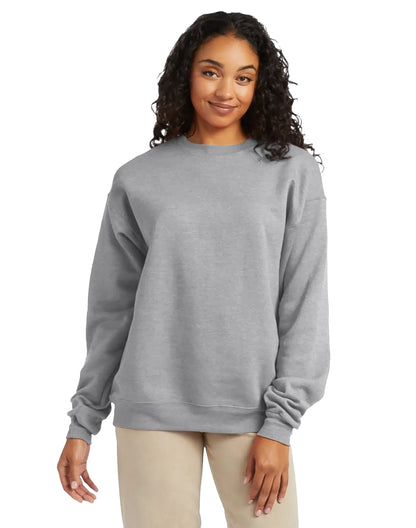 Hanes EcoSmart Unisex Fleece Sweatshirt (Big &amp; Tall Sizes Available)