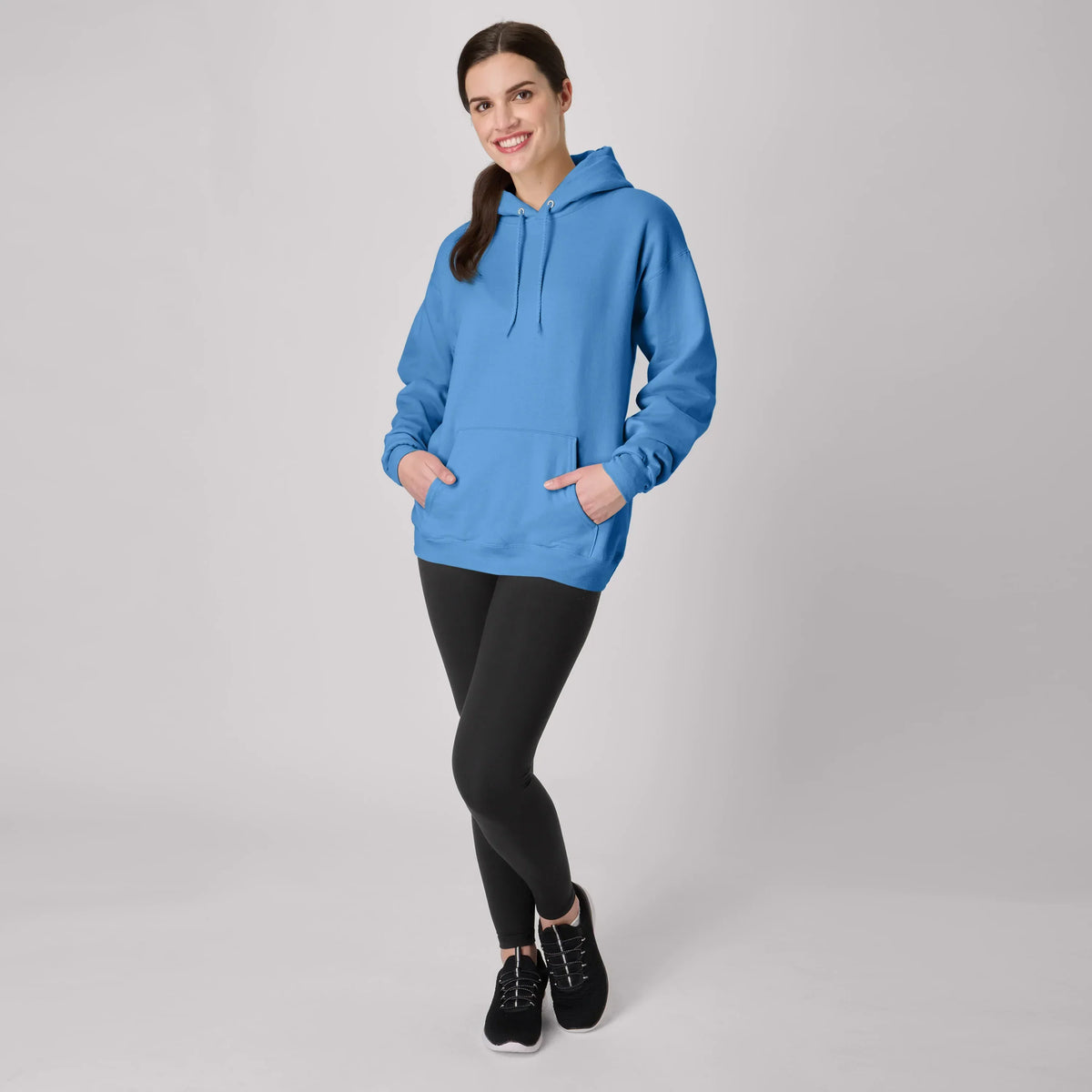 Hanes EcoSmart Unisex Fleece Hoodie (Big &amp; Tall Sizes Available)