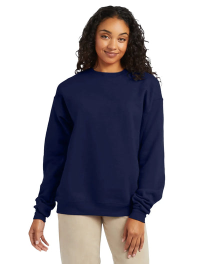 Hanes EcoSmart Unisex Fleece Sweatshirt (Big &amp; Tall Sizes Available)
