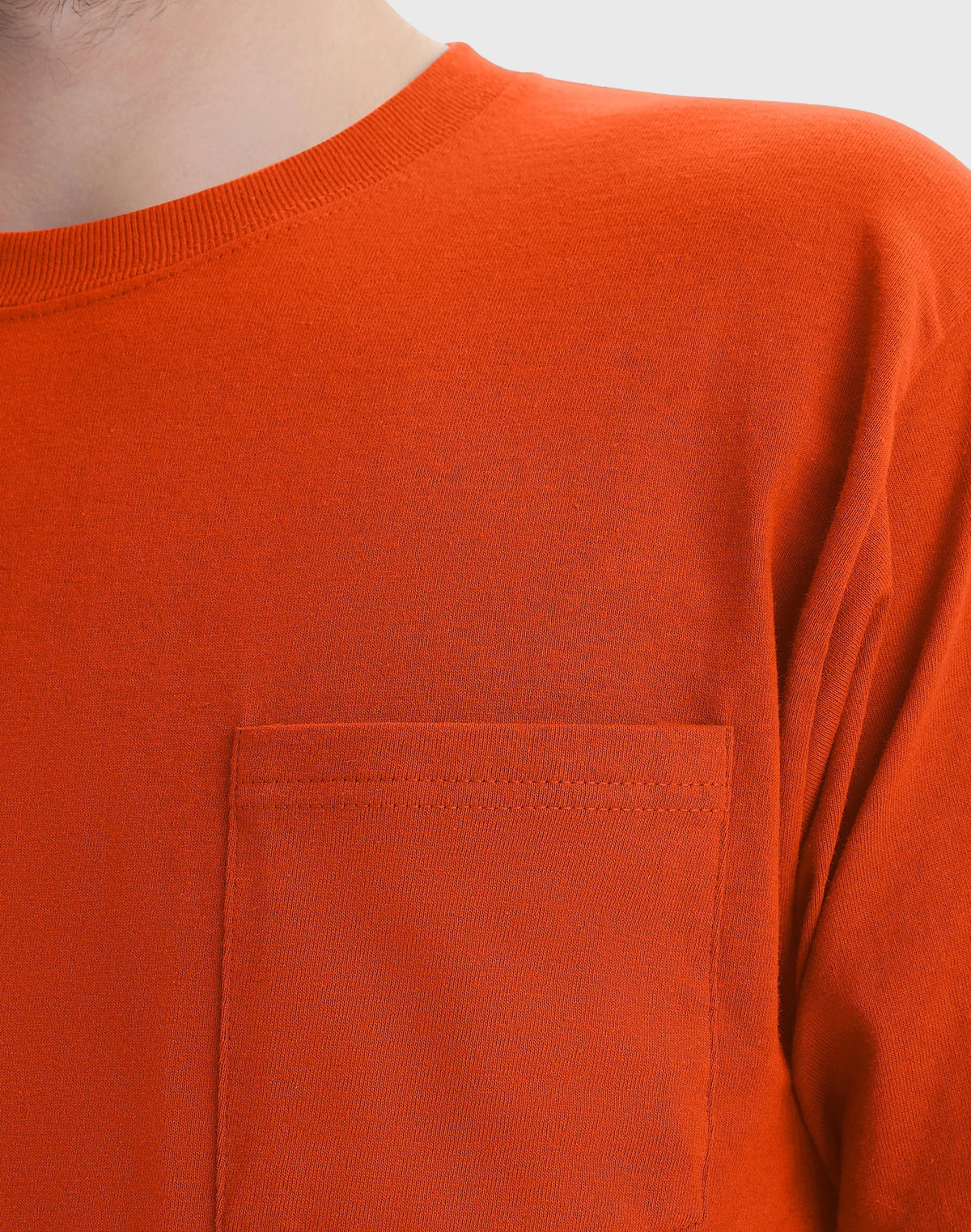 Hanes Authentic Men's Long Sleeve Pocket T-Shirt