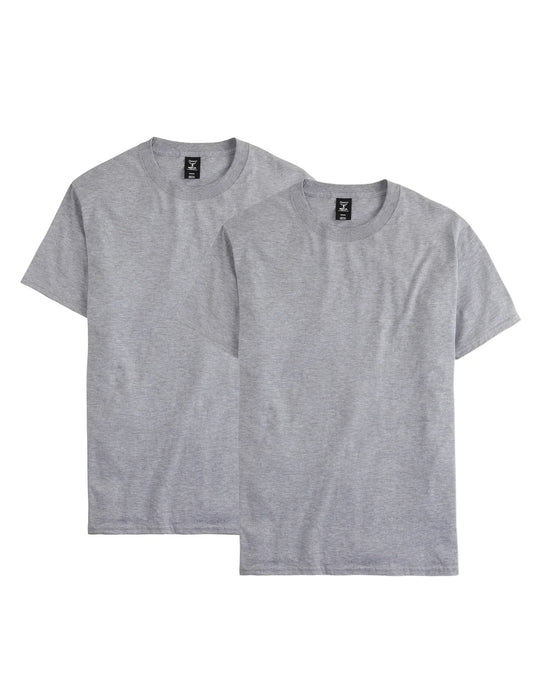Hanes Beefy-T Men's T-Shirt, Value 2-Pack (Big &amp; Tall Available)