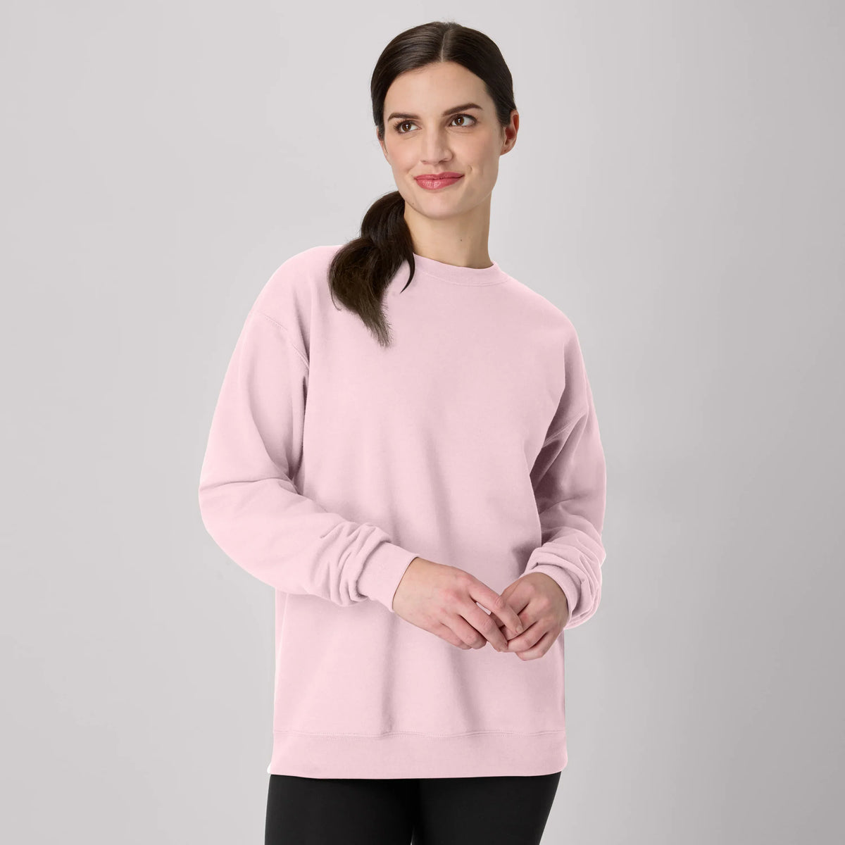 Hanes EcoSmart Unisex Fleece Sweatshirt (Big &amp; Tall Sizes Available)