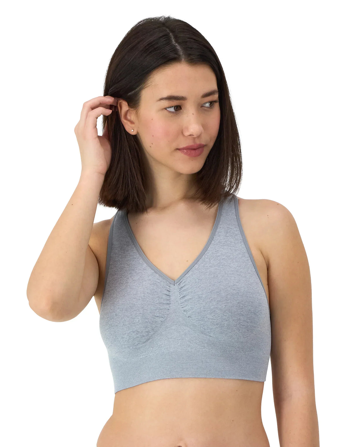 Hanes Women's Seamless Racerback Bra, 2-Pack