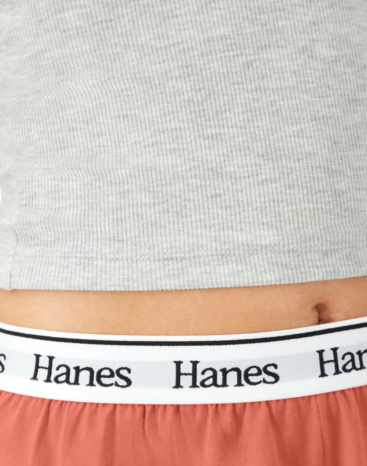 Hanes Originals Comfywear Women's Rib Crop Tank