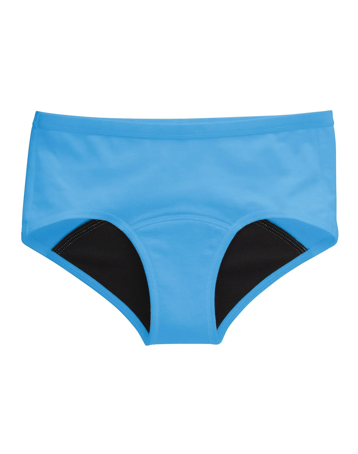 Hanes Comfort, Period. Girls' Boyshort Period Underwear, Moderate Leaks, 4-Pack