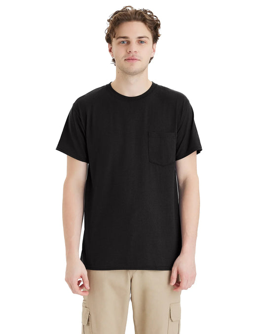 Hanes Workwear X-Temp Men's Pocket T-Shirt, 2-Pack