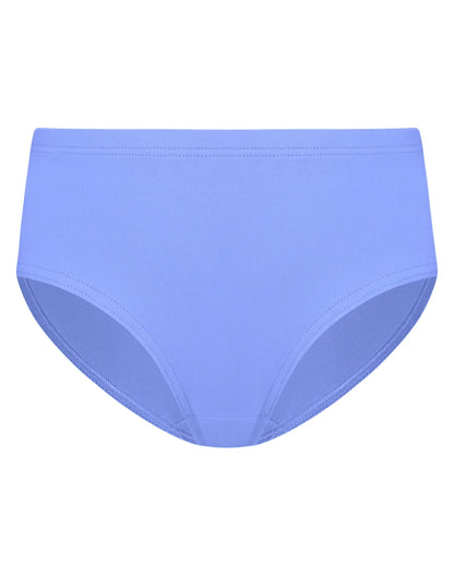 Hanes Pure Comfort Girls' Underwear Microfiber Brief, 7-Pack
