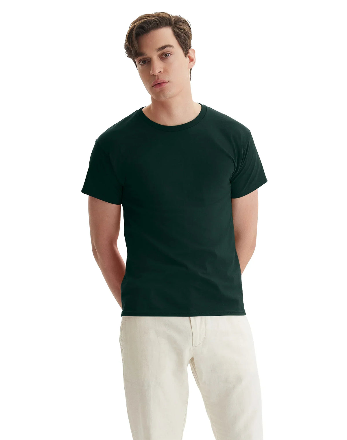 Hanes Essentials Men's Cotton T-Shirt, Value 4-Pack