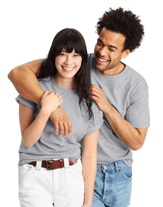 Hanes Beefy-T Unisex Heavyweight Cotton T-Shirt (Big &amp; Tall Sizes Available)