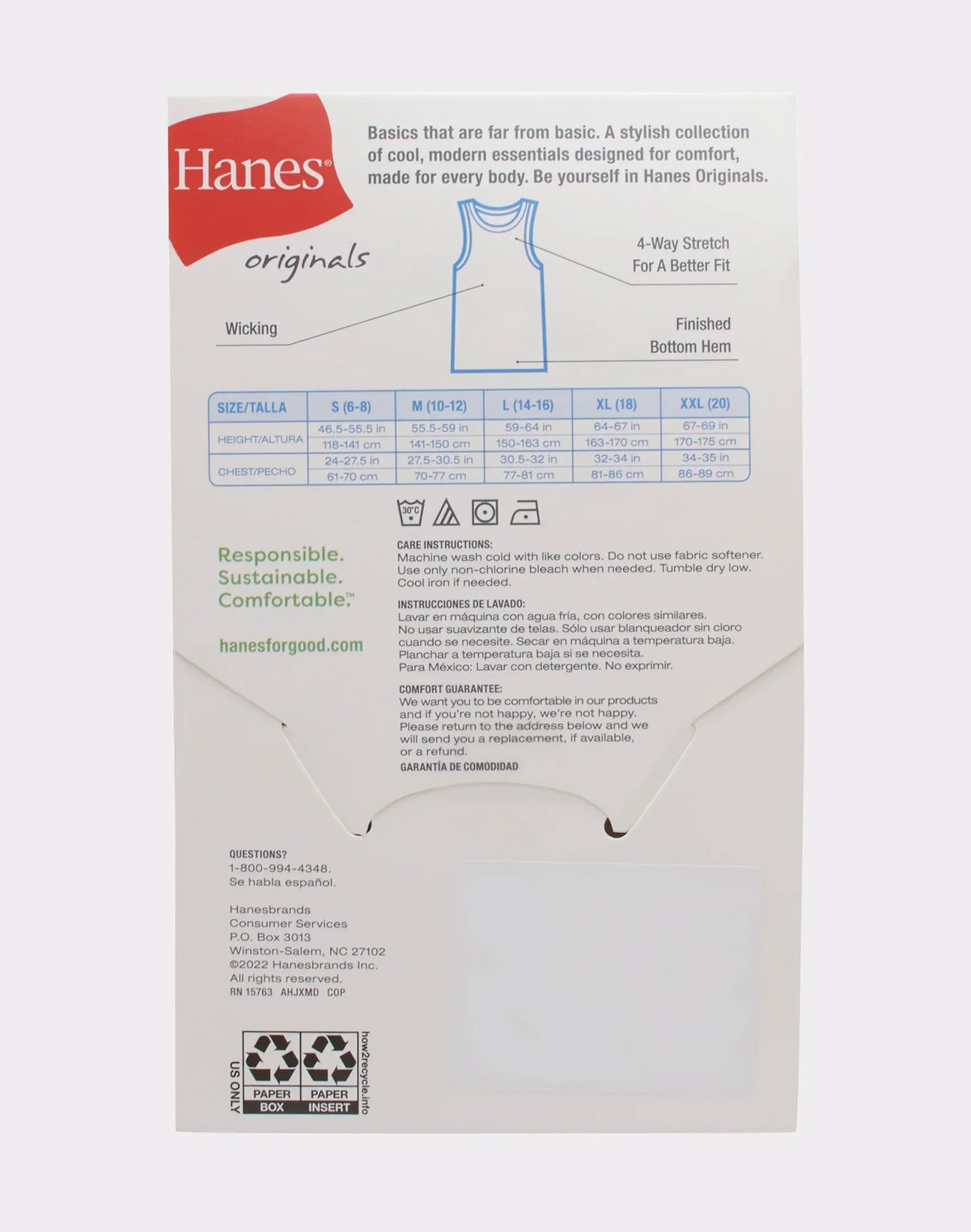 Hanes Originals Boys' Tank Undershirt, Camo &amp; Assorted, 4-Pack