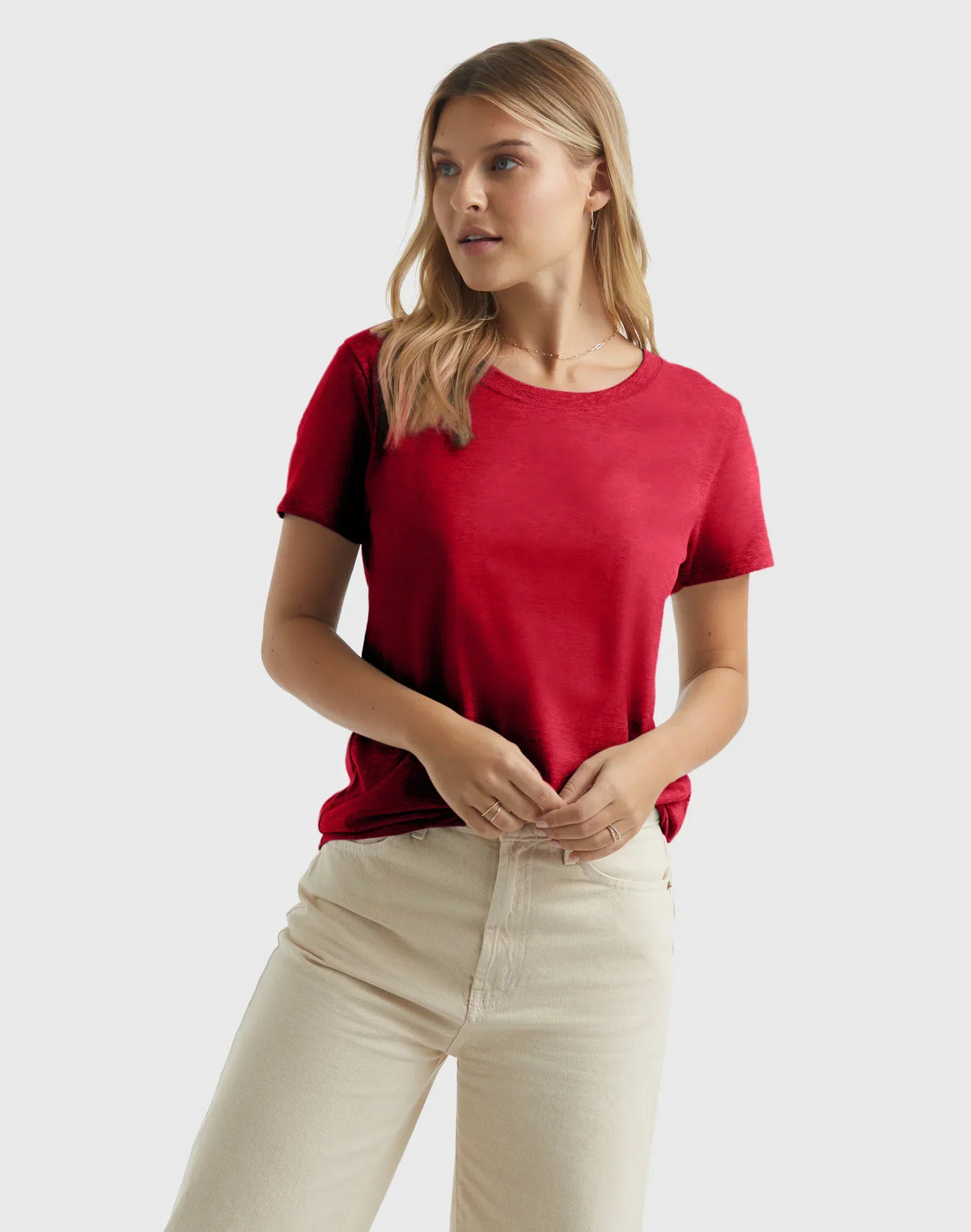 Hanes Perfect-T Women's Cotton Crewneck T-Shirt