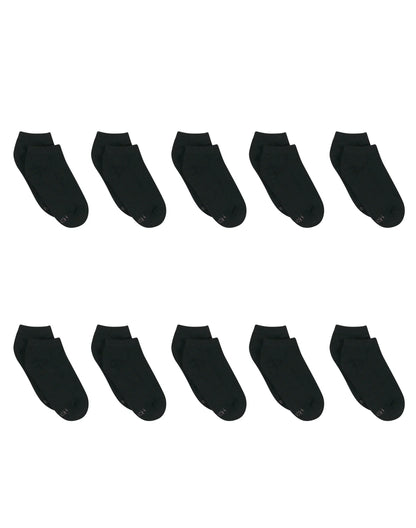 Hanes Women's Athletic Low Cut Socks, Full Sole Cushion, 10-Pairs