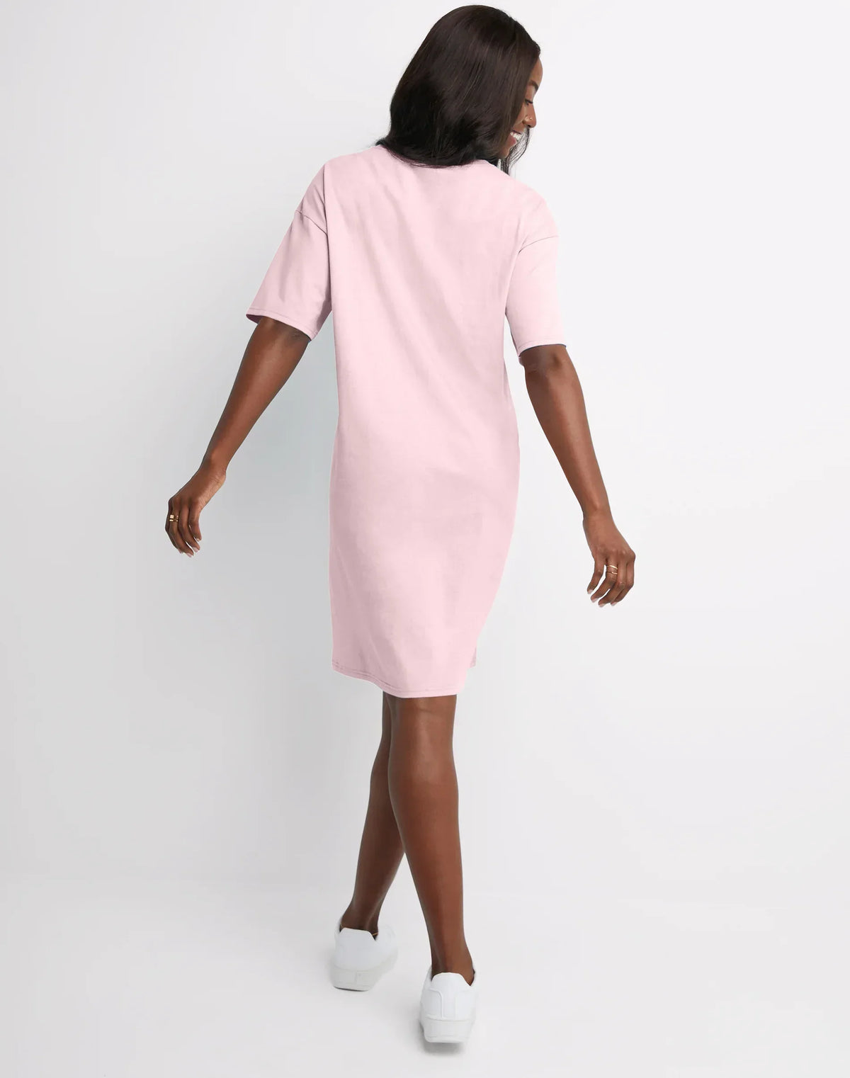 Hanes Essentials Women's T-Shirt Dress, Cotton