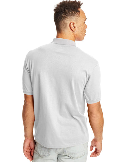 Hanes EcoSmart  Men's Pocket Polo Shirt, 2-Pack