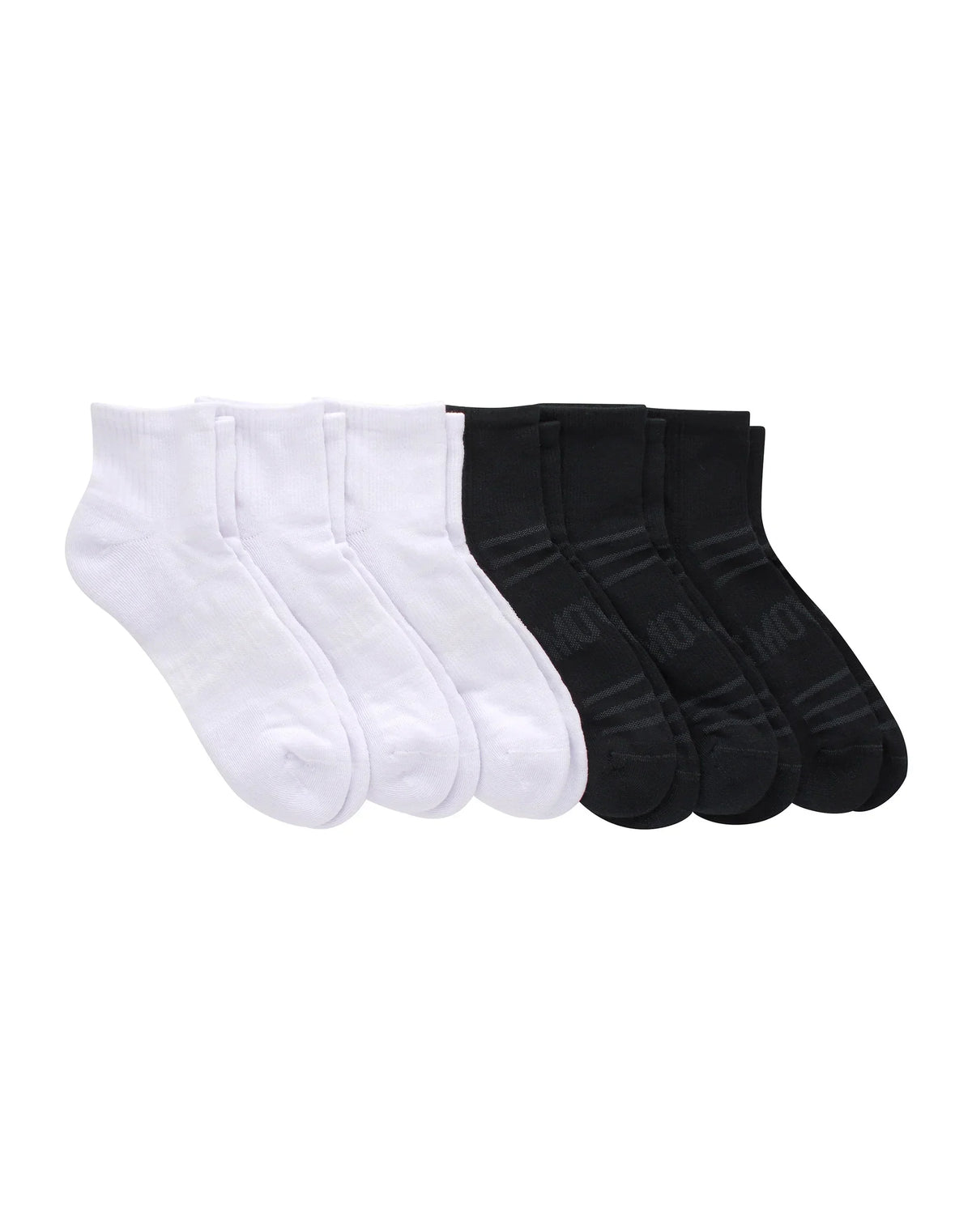 Hanes Moves Breathable Mesh Men&rsquo;s Ankle Socks, Shoe Sizes 6-12, 6-Pairs