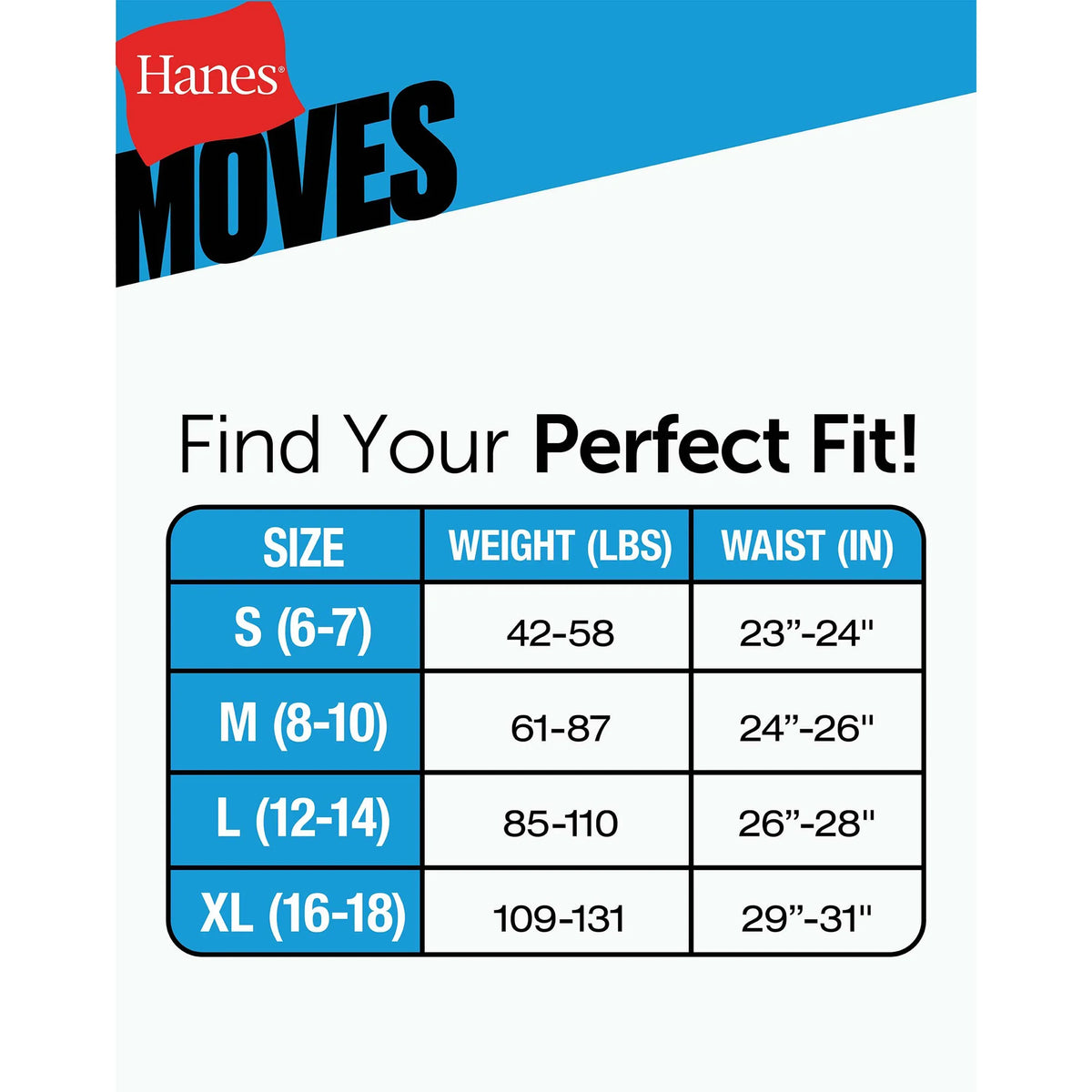 Hanes Moves Boys' Breathable Mesh Boxer Brief Underwear, X-Temp, Black, 5-Pack