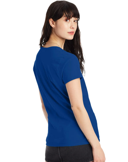 Hanes Perfect-T Women's V-Neck Cotton T-Shirt