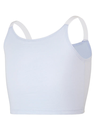 Hanes Originals Girls' Underwear Crop Cami Pack, Blush &amp; Assorted, 5-Pack