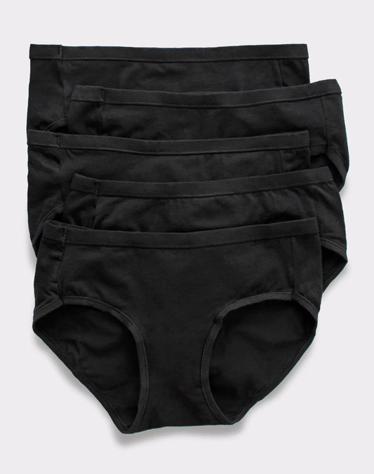 Hanes Ultimate ComfortSoft Women&rsquo;s Hipster Underwear, 5-Pack