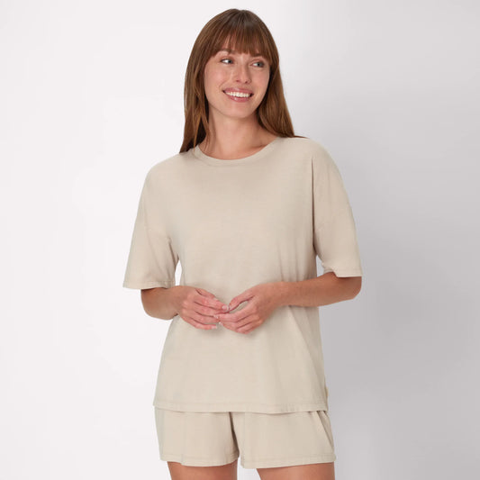 Hanes Originals Women's SuperSoft Comfywear Boxy T-Shirt